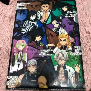 귀멸의 칼날 클리어 파일 로손 한정판