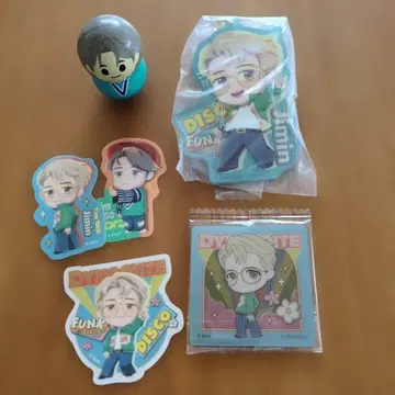 [ BTS ] 지민 피규어 스티커 세트