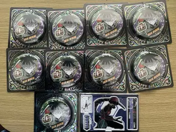 괴수8호 호시나 소우시로 점프샵 벌스데이 굿즈 캔뱃지 아크릴 스탠드