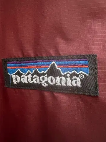 레어! Patagonia 다운 베스트 버건디 S 사이즈