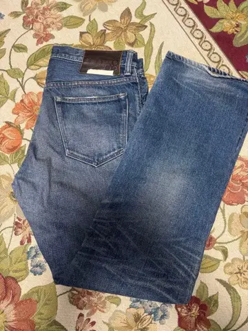 Johnbull 데님 팬츠 청바지 페이드 가공 34