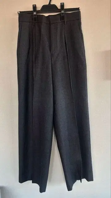 투모로우랜드 데프레 des pres 울 와이드 팬츠