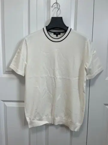 띠어리 니트 반팔 스웨터