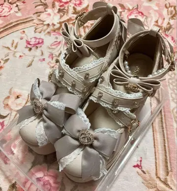 리즈리사 크로스 스트랩 리본 펌프스