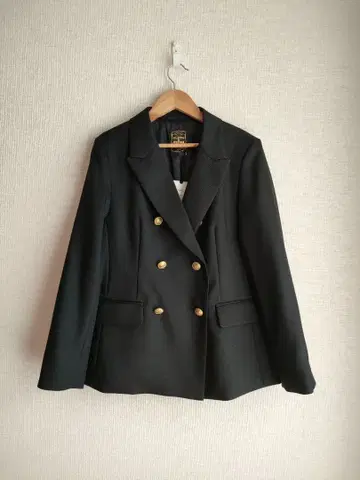 택 포함 새상품 허그아워 트윌 피크 라펠 자켓 더블 자켓