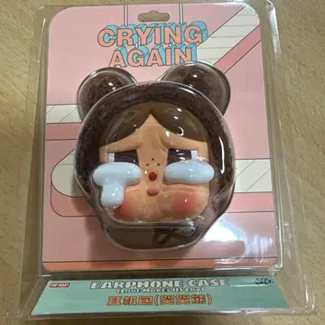 POPMART CRYING AGAIN 클라인 베이비 이어폰 케이스
