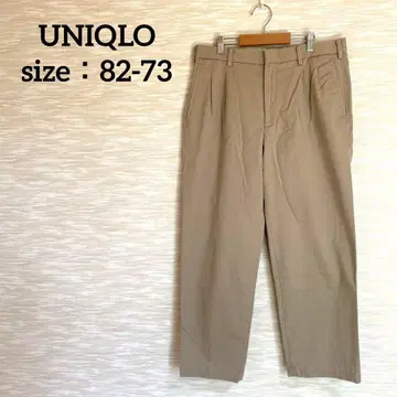 UNIQLO 드라이 투 턱 팬츠 [ F 82-73 ] 슬랙스 0924