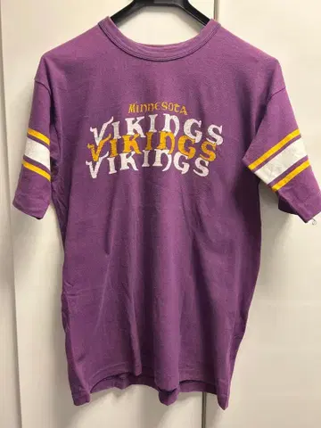 챔피온 made in USA 미네소타 바이킹스 T셔츠