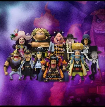 원피스 월드 컬렉터블 피규어 PREMIUM 검은 수염 해적단