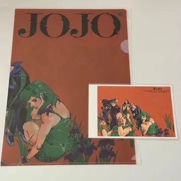죠죠의 기묘한 모험 클리어 파일 엽서 아라키 히로히코 원화전 JOJO