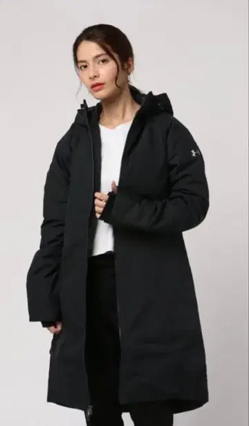 가격 인하 언더아머 롱 패딩 자켓 XL 블랙