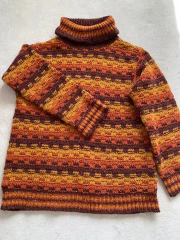 베네통 울 100% 이탈리아제 여성용 스웨터 M 두꺼운 원단 90년대