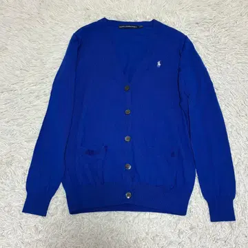 새상품급 Ralph 랄프 로렌 스포츠 메리노울 가디건 빅