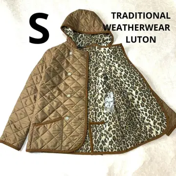 퀼팅 코트 트래디셔널 웨더웨어 34 S 카멜