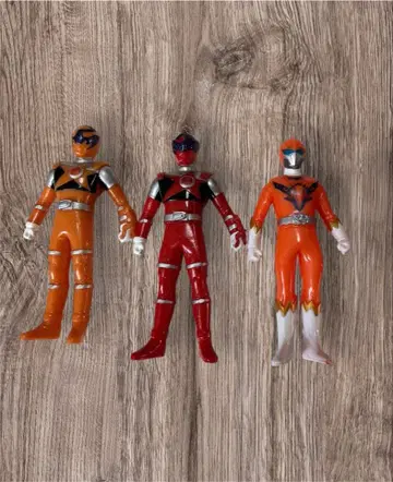 슈퍼전대 히어로 피규어 4체 세트