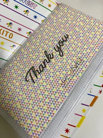 쟈니즈 WEST 뉴스레터 thank you 카드 홀더 세트