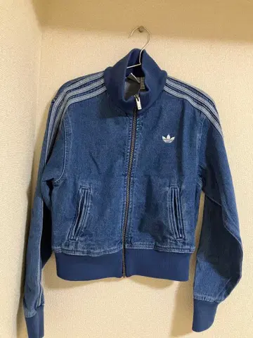 adidas 데님 파이어버드 트랙탑