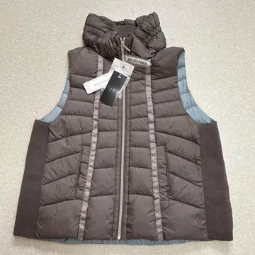 그레이 다운 이소재 퀼팅 베스트 정가 9,800+tax