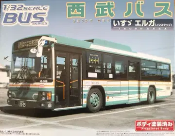 1/32 세이부 버스 (이스즈 엘가) 초보자 조립품