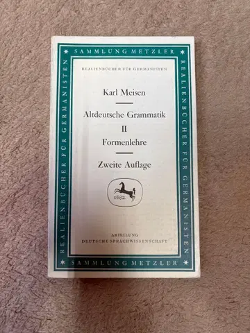 Meisen (1968) Altdeutsche Grammatik II