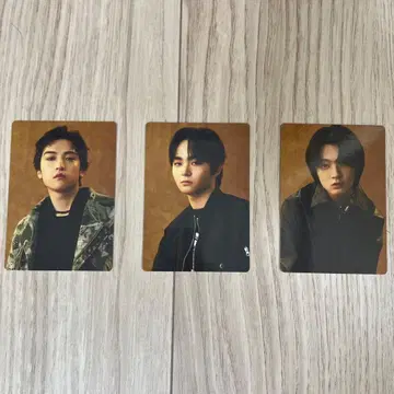 BMSG COMPLETE FILE 트레이딩 카드 [ 루이/타이키/카논 ]