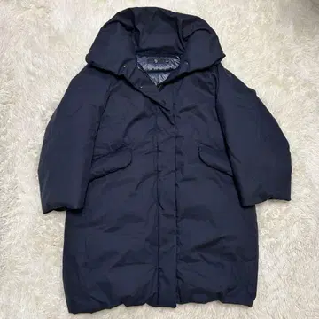 유니클로 +J 다운 자켓 코트 질 샌더 네이비 L