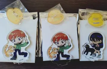 지크 액스 행운 고양이 아크릴 스탠드 에그자베 에그자베 냐앙