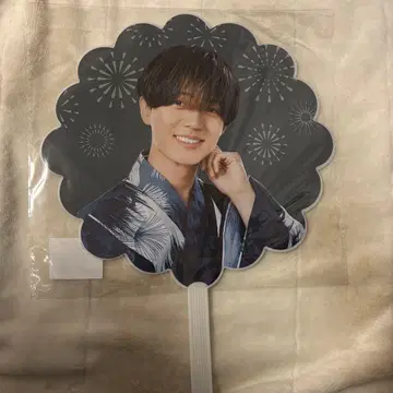 나가세 렌 King & Prince 불꽃놀이 부채