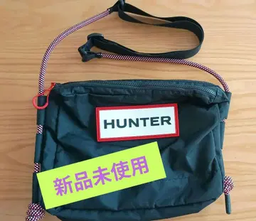 HUNTER 숄더백 블랙