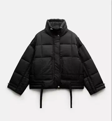 ZARA 새상품급 자켓 퀼팅 나일론 아노락 경량 M