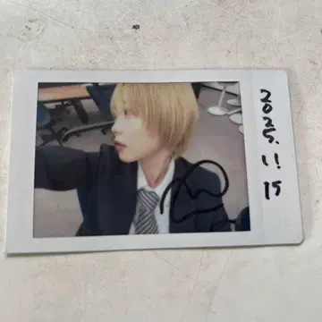 ExWHYZ mayu 사인 날짜 폴라로이드