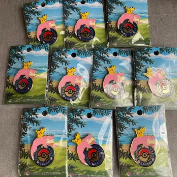 포켓몬 센터 카가와 로고 핀즈 피카츄 야돈 10개