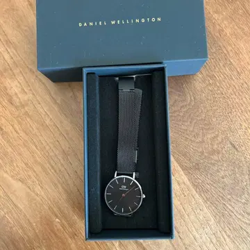 Daniel Wellington 블랙*실버 손목시계