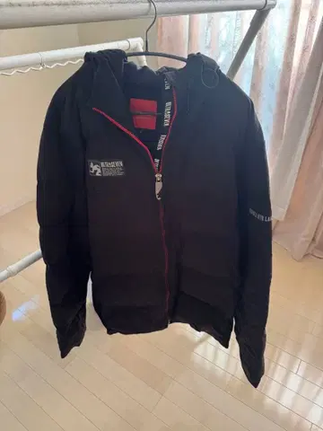 ULTRAMAN ULTRASEVEN 다운 자켓 L 사이즈 블랙