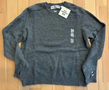 유니클로 안야 힌드마치 캐시미어 크루넥 스웨터 그레이 M