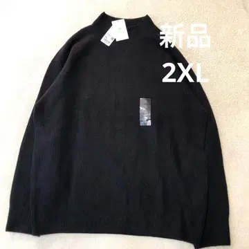 새상품 유니클로 3D 수플레얀 모크넥 스웨터 XXL