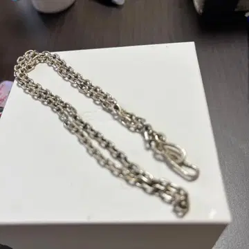 실버 체인 목걸이 후크식 925