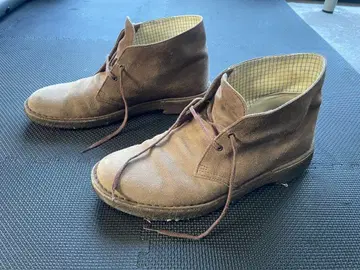 Clarks 클락스 데저트 부츠 스웨이드 베이지 28.0cm