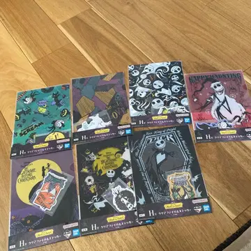 H상 클리어 파일 & 스티커 나이트메어 비포어 크리스마스 제일복권