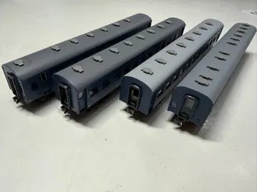 KATO 10-034-1 구형 여객차 4량 세트 (블루)