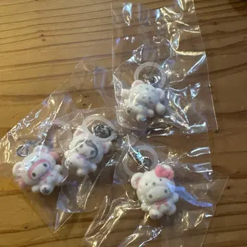 산리오 캐릭터 후와후와 스노우 4세트