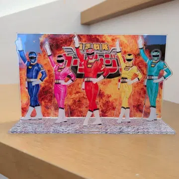 (기간 한정 선착순) 슈퍼 전대 전시회 아크릴 디오라마 격주전대 카레인저