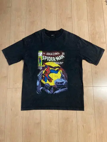 LYFT 스파이더맨 그래픽 T셔츠