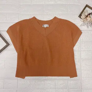 MICHELKLEIN 미쉘클랑 V넥 니트탑 루즈핏