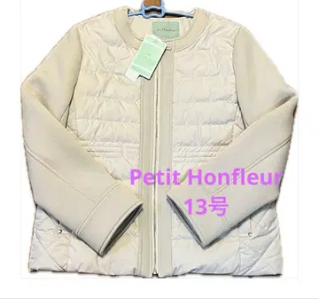 쁘띠 옹플뢰르 하이브리드 다운 코트 LL 사이즈 13호