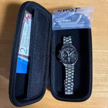 크로노그래프 손목시계 블랙