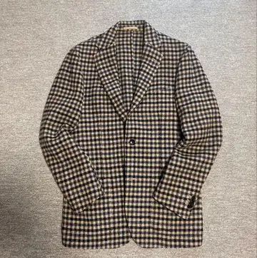 UNITED ARROWS 체크 무늬 테일러드 자켓 L 사이즈