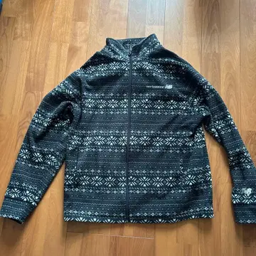 new balance 기하학 패턴 플리스 자켓 L