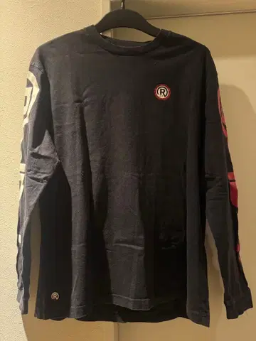 리얼 비 보이스 롱 슬리브 셔츠 블랙 REAL