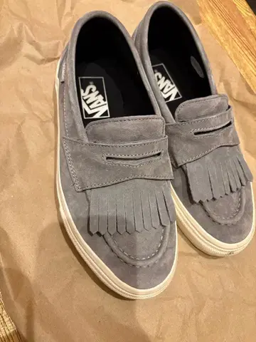 VANS 로퍼 그레이